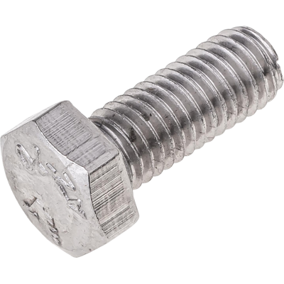Sætskrue M6 X 50 Mm, A4, Din 933, 6-Kant Sætskrue M6 X 50 Mm, A4, Din 933, 6-Kant