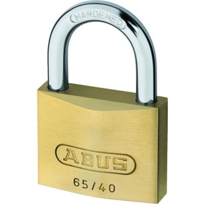 ABUS Messing hængelås - Model 02341, 40mm, Sikkerhedsniveau 5 ABUS Messing hængelås - Model 02341, 40mm, Sikkerhedsniveau 5