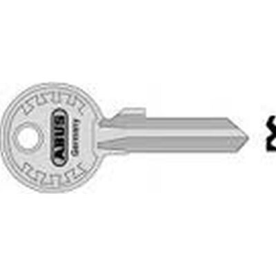 ABUS - Nøglering 65/25 Halvrund Messing Neusilber - Key Blank ABUS - Nøglering 65/25 Halvrund Messing Neusilber - Key Blank