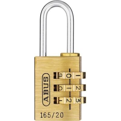 ABUS - 165/20 - Ø3 mm - Messing - Padlock ABUS - 165/20 - Ø3 mm - Messing - Padlock