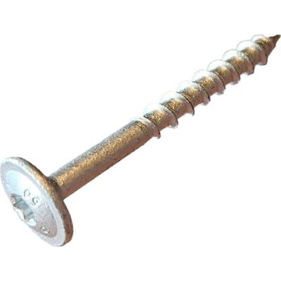 Dutra Skrue, Til 9/30 Maskevidde Rist, Galvaniseret Dutra Skrue, Til 9/30 Maskevidde Rist, Galvaniseret