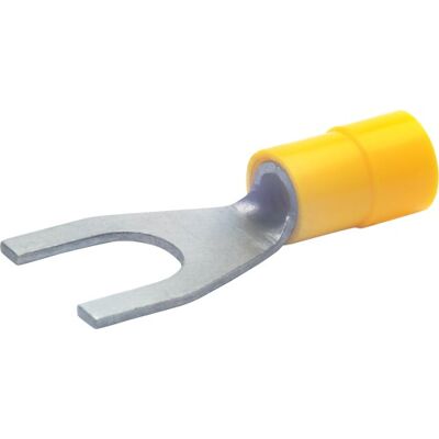 Klauke 650C5 Isoleret kobber gaffelklemme - Kabelklemme - 4-6mm² - M5 - Halogenfri Klauke 650C5 Isoleret kobber gaffelklemme - Kabelklemme - 4-6mm² - M5 - Halogenfri