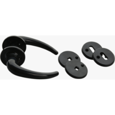 MEFA 10 Stk Dørgreb Cupe 4304-04 Sort MEFA 10 Stk Dørgreb Cupe 4304-04 Sort