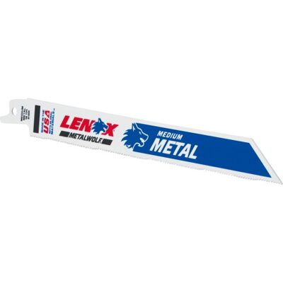 Lenox Bajonetsavklinge Til Metal 18 Tpi 200 Mm, 25 Stk. Lenox Bajonetsavklinge Til Metal 18 Tpi 200 Mm, 25 Stk.
