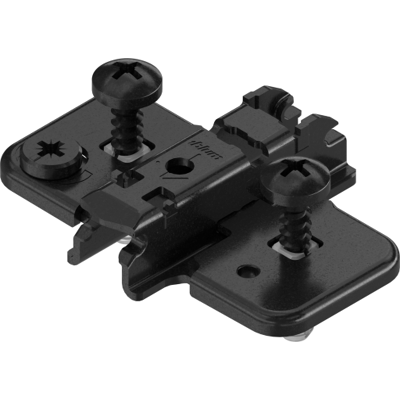 Blum Bagplade, Krydsmontering, 3 Mm, Expando, Onyx Sort Blum Bagplade, Krydsmontering, 3 Mm, Expando, Onyx Sort