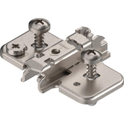 Blum 174H7130E Hængselbase - Krydsmonteringsplade - 3mm Udvidende stål Blum 174H7130E Hængselbase - Krydsmonteringsplade - 3mm Udvidende stål