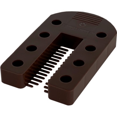 Knudsen Fixbrik Afstandsbrik 75x45x10mm, Brun, 300stk. Knudsen Fixbrik Afstandsbrik 75x45x10mm, Brun, 300stk.