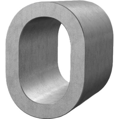 Wireklemme Oval Alu.4,0x14,0mm Wireklemme Oval Alu.4,0x14,0mm