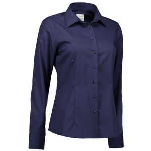 Seven Seas Skjorte Ss720, Dame Model, Strygefri, Navy, Str. S