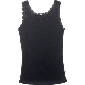 Joha - Merino Wool Sleeveless - Sort - XS - Wool Sleeveless Top Joha - Merino Wool Sleeveless - Sort - XS - Wool Sleeveless Top