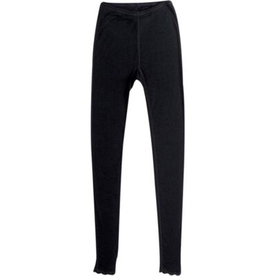 Joha Cecilie Dame Leggings Med Merinould, Sort, S Joha Cecilie Dame Leggings Med Merinould, Sort, S
