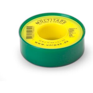 Unipak Gevindtape Multitape 12 M X 12 Mm X 0,1 Mm