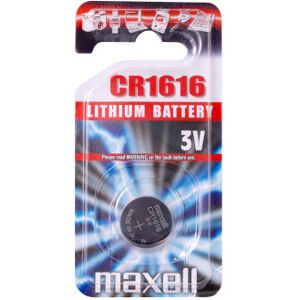 Maxell Knapcellebatteri Lithium Cr1616 - Pakke Med 1 Stk.