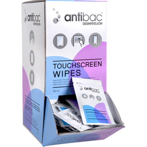 Antibac Wipes Til Touchskærm, 95 Stk