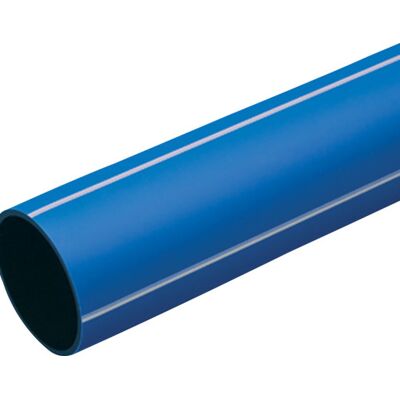 6 Meter Wavin Safetech 160 Mm Pe100rc Pn16 Sdr11 Rør, Blå, 6 M, Dk-Vand 6 Meter Wavin Safetech 160 Mm Pe100rc Pn16 Sdr11 Rør, Blå, 6 M, Dk-Vand