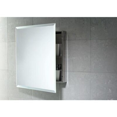 GEDY - 28071300000 - rustfrit stål - spejldør - Cabinet GEDY - 28071300000 - rustfrit stål - spejldør - Cabinet