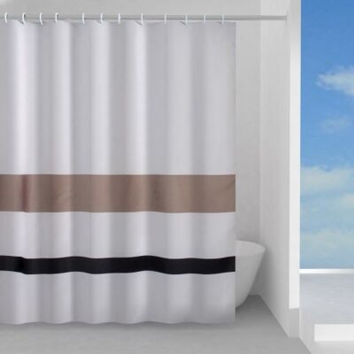 Hefe Living Badeforhæng, 120x200 Cm, Mønster Hefe Living Badeforhæng, 120x200 Cm, Mønster