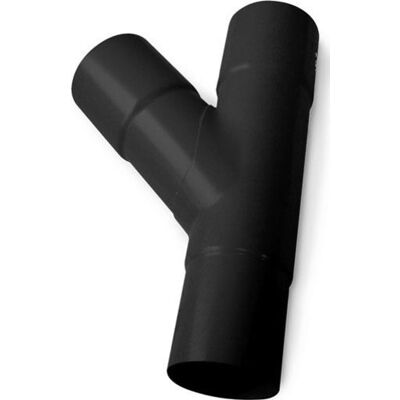 Plastmo 60° Grenrør I Sort Med Ø110 Mm Nedløb Plastmo 60° Grenrør I Sort Med Ø110 Mm Nedløb