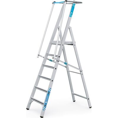 Zarges Z600 ZAP Aluminiumstige 6 Trin - Industriel brug Zarges Z600 ZAP Aluminiumstige 6 Trin - Industriel brug