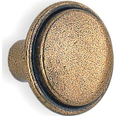 Beslagsboden Knop, Antik Messing Beslagsboden Knop, Antik Messing