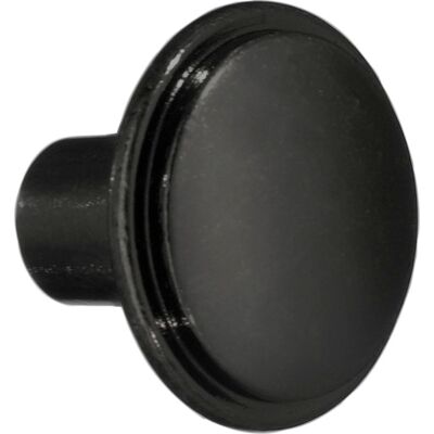 Beslagsboden Knop, Sort Beslagsboden Knop, Sort