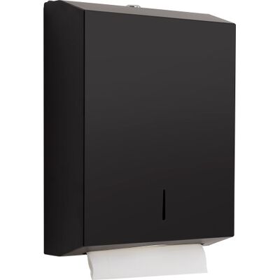 Hefe Papirdispenser, Mat Sort Hefe Papirdispenser, Mat Sort