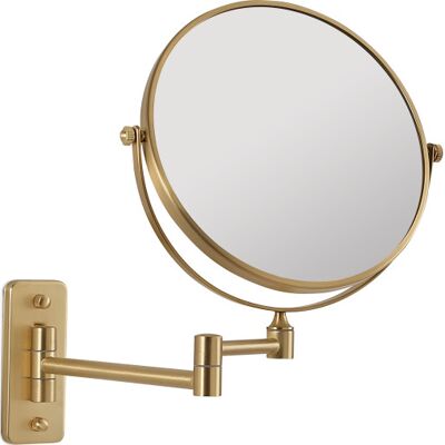 Gedy Gaia Spejl - 3x Forstørrelse - Udtrækkelig Støtte - 18cm Diameter - GAIA Kollektion Gedy Gaia Spejl - 3x Forstørrelse - Udtrækkelig Støtte - 18cm Diameter - GAIA Kollektion