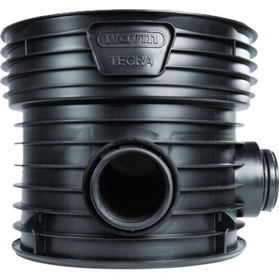 Wavin Tegra 160 X 600 Mm Tp1-Brønd, Glat, 90 Gr. Gennemløb Wavin Tegra 160 X 600 Mm Tp1-Brønd, Glat, 90 Gr. Gennemløb