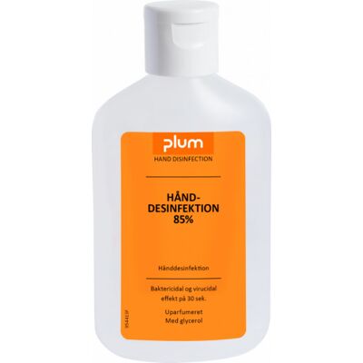 Plum Hånddesinfektion 85 % Flydende, Med Vippelåg, 120 Ml Plum Hånddesinfektion 85 % Flydende, Med Vippelåg, 120 Ml