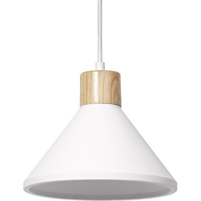 Osram Decor Plaster Wood Pendant 220mm 1xe27 Hvid Osram Decor Plaster Wood Pendant 220mm 1xe27 Hvid
