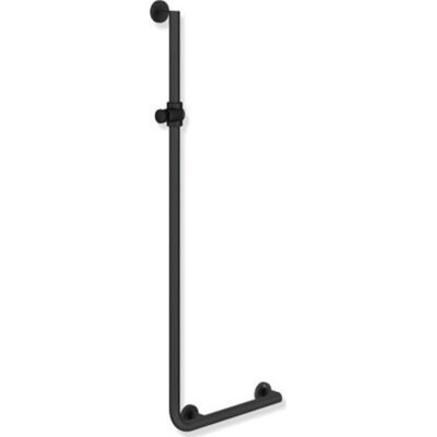HEWI System 900 Støttehåndtag - Rustfrit stål, sort mat, 1250x450mm HEWI System 900 Støttehåndtag - Rustfrit stål, sort mat, 1250x450mm