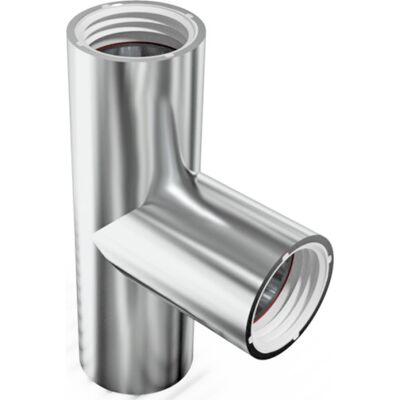 Purus Grenrør, Indstik, 90°, Ø32 Mm, Plast, Krom Purus Grenrør, Indstik, 90°, Ø32 Mm, Plast, Krom