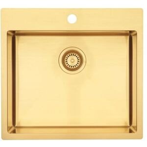 Lavabo Kubus 540 Soft Køkkenvask, 54x50 Cm, Guld