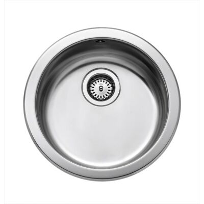 Intra Barents Bkc380-R01 Køkkenvask, Ø43 Cm, Rustfrit Stål Intra Barents Bkc380-R01 Køkkenvask, Ø43 Cm, Rustfrit Stål