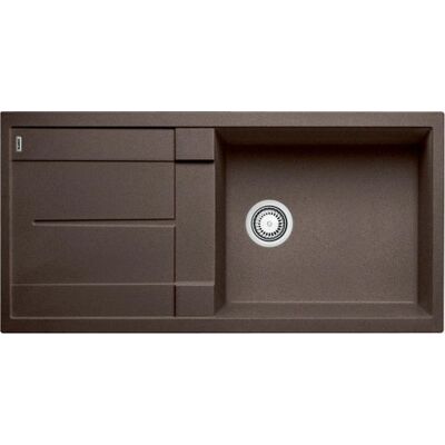 Blanco Metra Xl 6 S Ux Køkkenvask, 100x50 Cm, Brun Blanco Metra Xl 6 S Ux Køkkenvask, 100x50 Cm, Brun