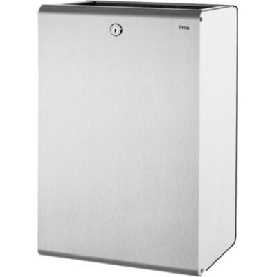 Intra Ica3 Toiletspand, 27 Liter, Rustfrit Stål Intra Ica3 Toiletspand, 27 Liter, Rustfrit Stål