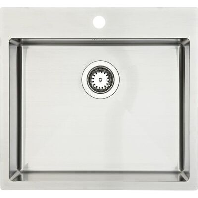 Lavabo Kubus 540 Soft Køkkenvask, 54x50 Cm, Rustfrit Stål Lavabo Kubus 540 Soft Køkkenvask, 54x50 Cm, Rustfrit Stål