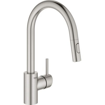 Grohe Concetto Køkkenarmatur, Udtrækstud, Stål Grohe Concetto Køkkenarmatur, Udtrækstud, Stål