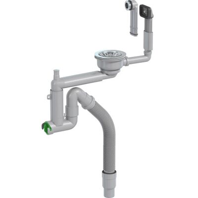 Prevex Smartloc Vandlås Til Køkkenvask, 114 Mm Prevex Smartloc Vandlås Til Køkkenvask, 114 Mm