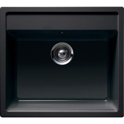 Intra Nemo N100-0 Køkkenvask, 57x51 Cm, Sort Intra Nemo N100-0 Køkkenvask, 57x51 Cm, Sort