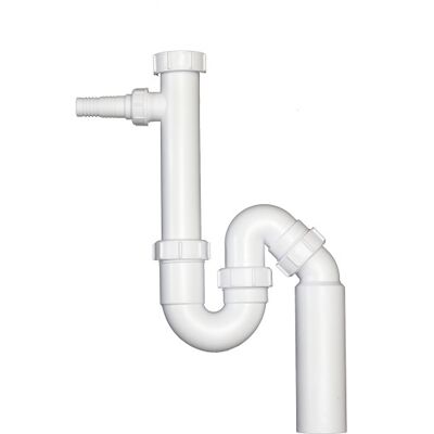 Intra Køkkenvandlås 1 1/2", Hvid Intra Køkkenvandlås 1 1/2", Hvid