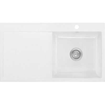 Lavabo Mera 100 Sl Køkkenvask, 100x51 Cm, Hvid Lavabo Mera 100 Sl Køkkenvask, 100x51 Cm, Hvid