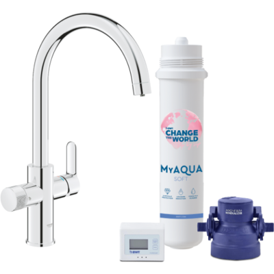 Grohe Pure Home Køkkenarmatur, Filtreret Vand, Krom Grohe Pure Home Køkkenarmatur, Filtreret Vand, Krom
