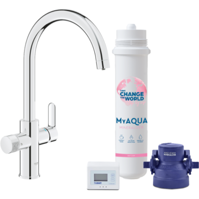 Grohe Pure Home Køkkenarmatur, Filtreret Vand, Krom Grohe Pure Home Køkkenarmatur, Filtreret Vand, Krom