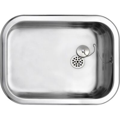 Juvel BK480-R01 børstet rustfrit stål køkkenvask - 48x34 cm Juvel BK480-R01 børstet rustfrit stål køkkenvask - 48x34 cm