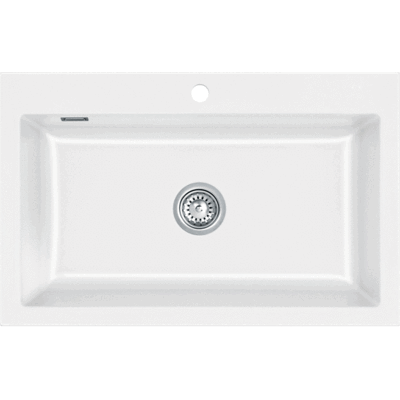 Lavabo Mera 80 Køkkenvask, 80x51 Cm, Hvid Lavabo Mera 80 Køkkenvask, 80x51 Cm, Hvid