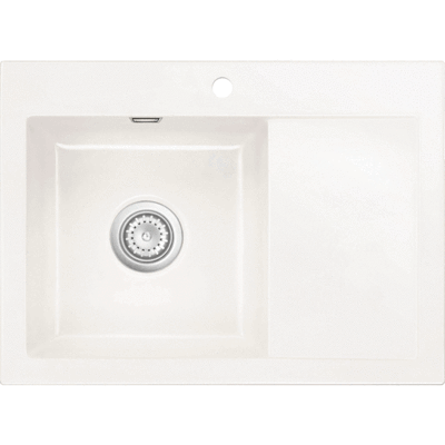 Lavabo Mera 70n Køkkenvask, 70x51 Cm, Hvid Lavabo Mera 70n Køkkenvask, 70x51 Cm, Hvid