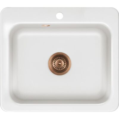 Lavabo Juna 57 Køkkenvask, 57,5x51 Cm, Hvid Lavabo Juna 57 Køkkenvask, 57,5x51 Cm, Hvid