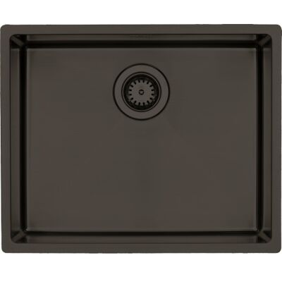 Lavabo Kubus 500 Soft Køkkenvask, 54x44 Cm, Mørk Bronze Lavabo Kubus 500 Soft Køkkenvask, 54x44 Cm, Mørk Bronze