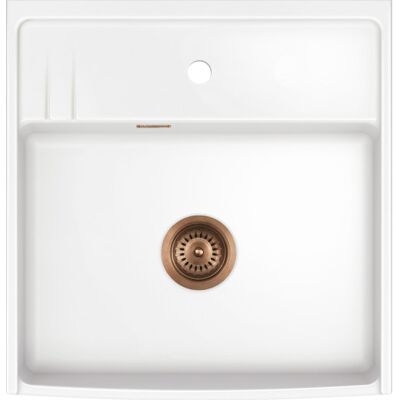 Lavabo Kentro 60 Køkkenvask, 59,5x61,8 Cm, Hvid Lavabo Kentro 60 Køkkenvask, 59,5x61,8 Cm, Hvid